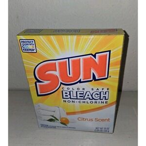 Vintage NOS SUN Color Safe Powder Bleach 19 oz